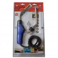 Горелка HZ-8387B (MAPP  газ со шлангами без пьезоподжига) Тайвань